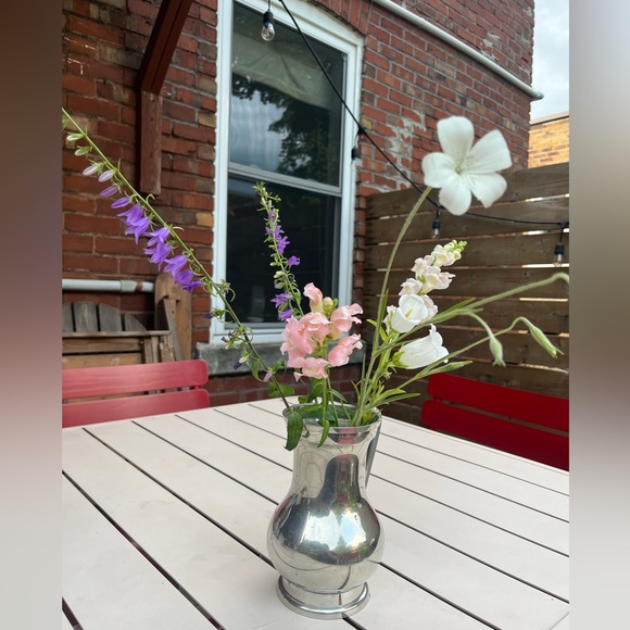 Vase zinn 95 - vintage - Picture 6 of 11